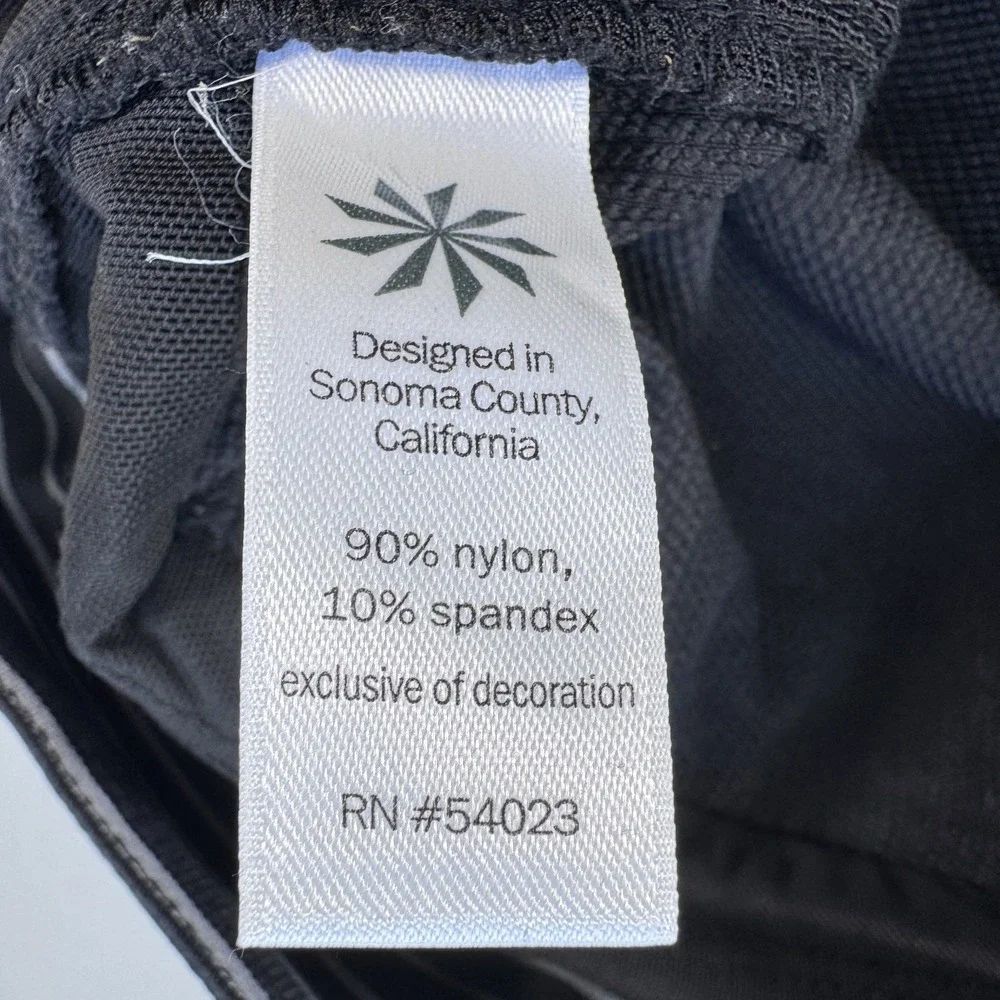 ATHLETA Cargo Pocket Joggers Tapered Ankle Womens 4 28.5" Inseam Black Stretch - Picture 7 of 14